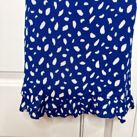 Reformation Blue and White Mini Dress - Picture 8 of 10
